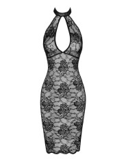 F338 Robe Midi en dentelle Nocturne