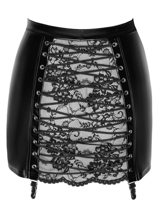 F341 Minijupe corsetée