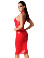 F354 midi robe Orgia Rouge