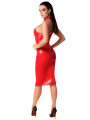 F354 midi robe Orgia Rouge