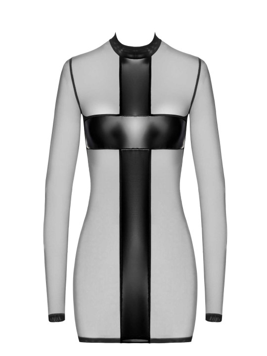 F369 Crossfire Mini Robe en maille et wetlook