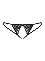 Picantina String ouvert - Noir