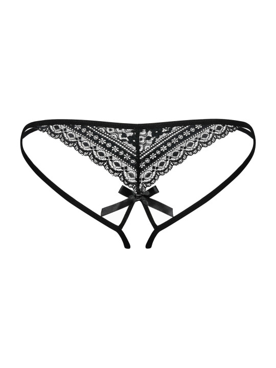 Picantina String ouvert - Noir