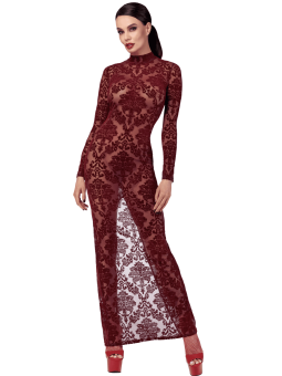 F383 Kink Royal longue robe