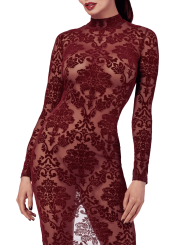 F383 Kink Royal longue robe