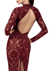 F383 Kink Royal longue robe