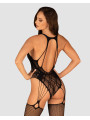 G324 Bodystocking - Noir