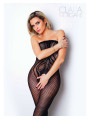 Le numéro 20 bodystocking Clara Morgane - Noir
