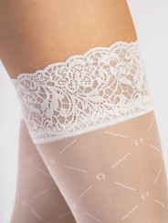 Enchanté bas 20 den - Blancs