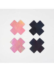 WOW BOOBS ! Cache-tétons croix