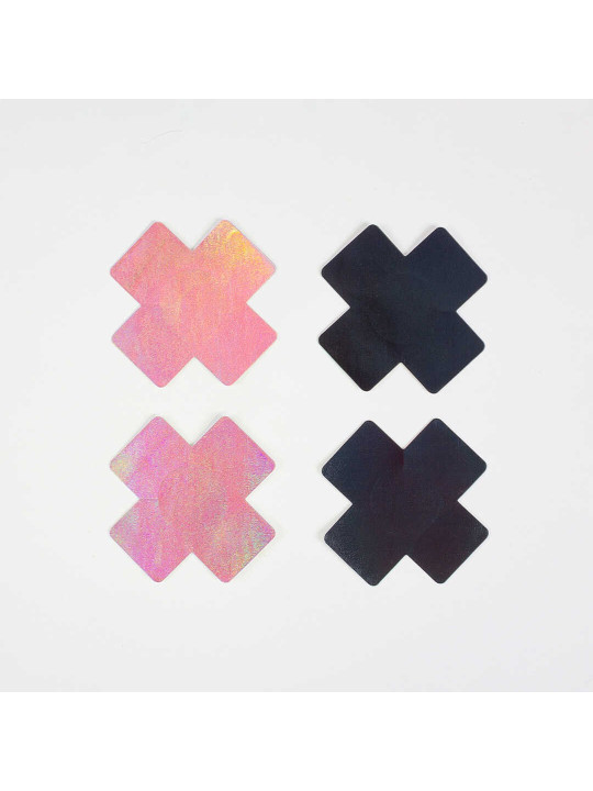 WOW BOOBS ! Cache-tétons croix