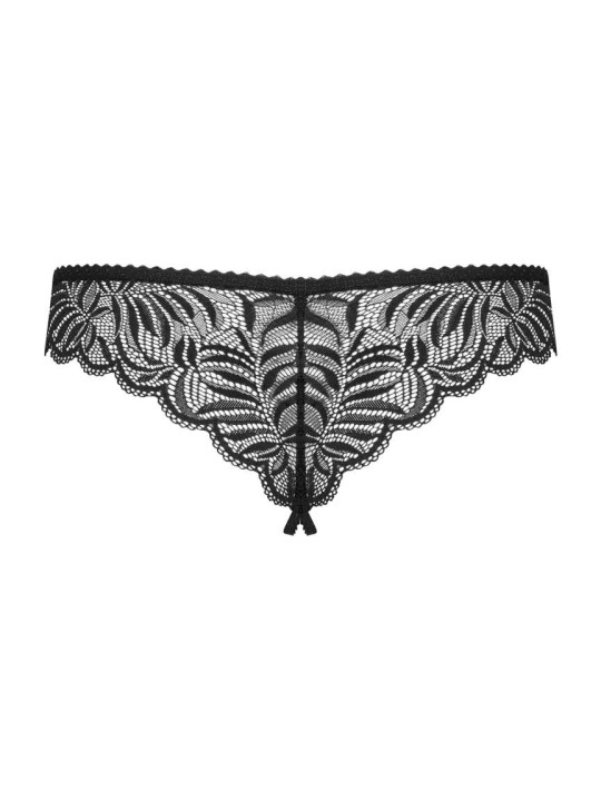 Contica Tanga ouvert - Noir