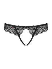 Contica Tanga ouvert - Noir