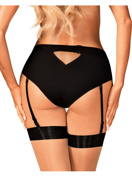 Editya Culotte jarretière Noire