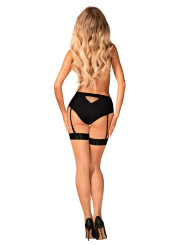 Editya Culotte jarretière Noire
