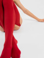 Diavola Bas jarretelles 60 DEN - Rouge