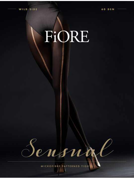 Wild Side Collants 60 DEN - Noir