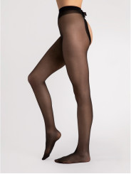 Cute Dream Collants ouverts 20 DEN - Noir