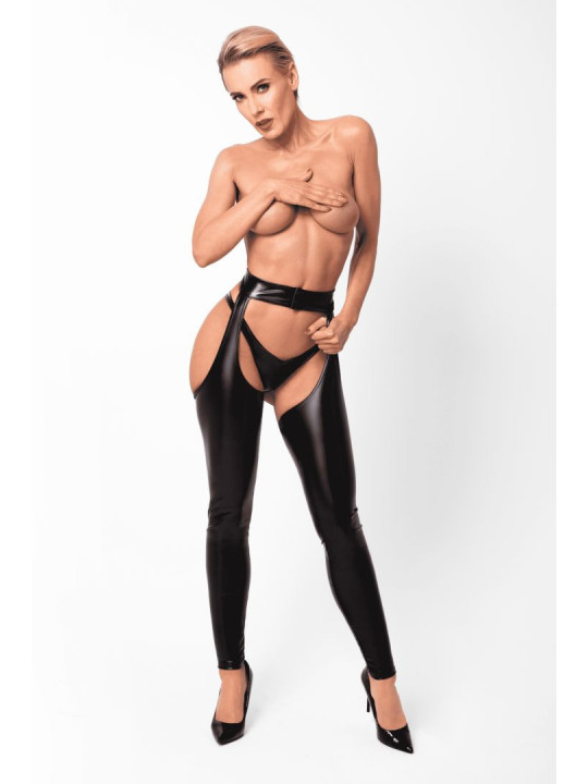 F323 Rebel wetlook chaps