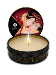 Mini bougie de massage - Vin pétillant à la fraise