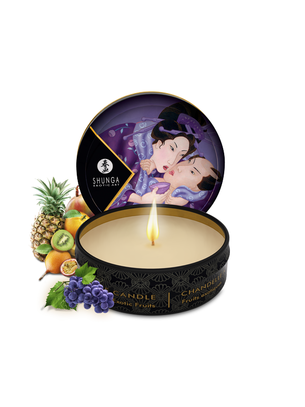 Mini bougie de massage - Libido Fruits exotiques