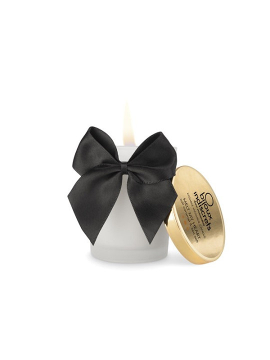 Bougie de massage embrassable - Caramel doux