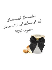 Bougie de massage embrassable - Caramel doux