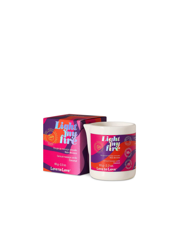 Light My Fire bougie de massage Noix de coco 65G