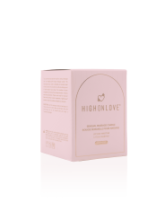 Bougie de massage Rose 220 ml - Martini au litchi
