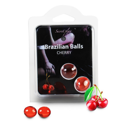 Duo Brazilian Balls Cerise 3385-6