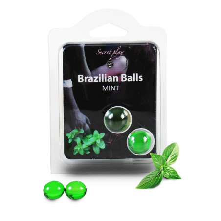 Duo Brazilian Balls Menthe 3385-8