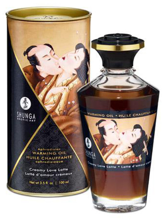 Huile chauffante aphrodisiaque - Latte d'amour 100ml