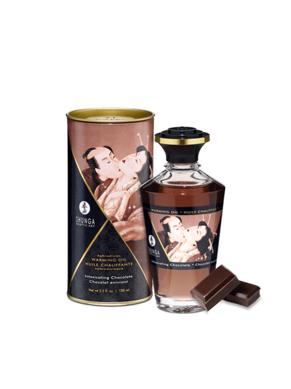 Huile chauffante aphrodisiaque - Chocolat enivrant 100ml
