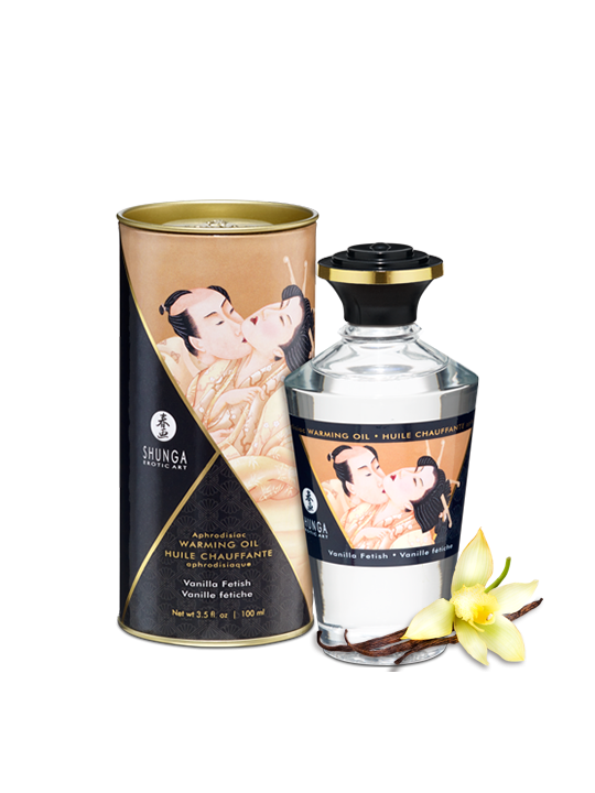 Huile chauffante aphrodisiaque - Vanille fétish 100ml