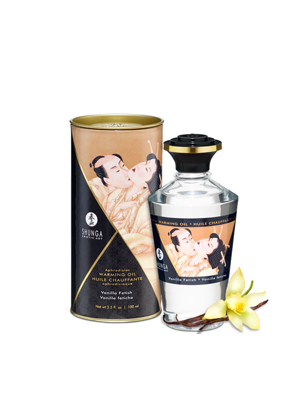Huile chauffante aphrodisiaque - Vanille fétish 100ml