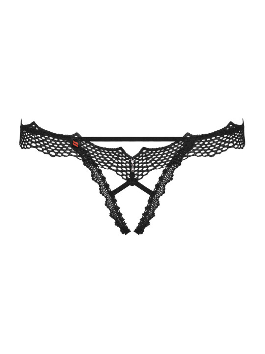 Bravelle String ouvert - Noir