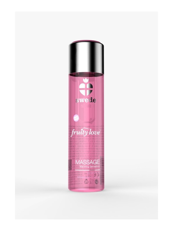 Huile de massage - Vin pétillant à la Fraise - 120 ml