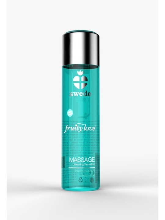 Huile de massage - Cassis Citron vert - 120 ml