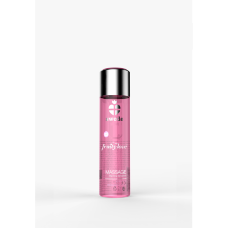 Huile de massage - Vin pétillant à la Fraise - 60 ml