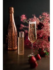 Huile de massage luxueuse Fraises et champagne - 120 ml