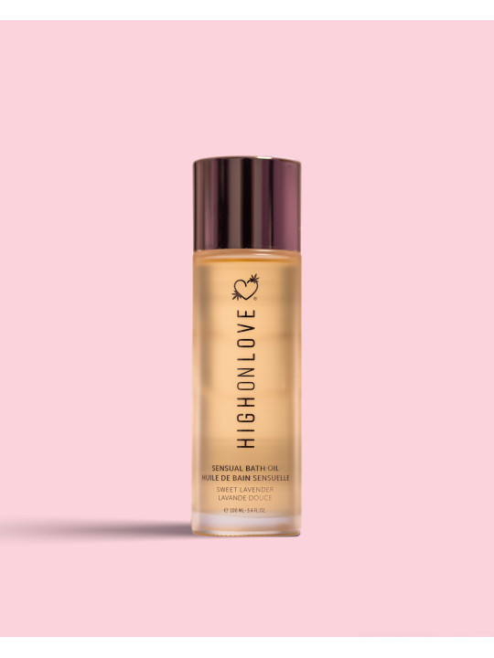 Huile de bain sensuelle à la lavande douce - 100 ml