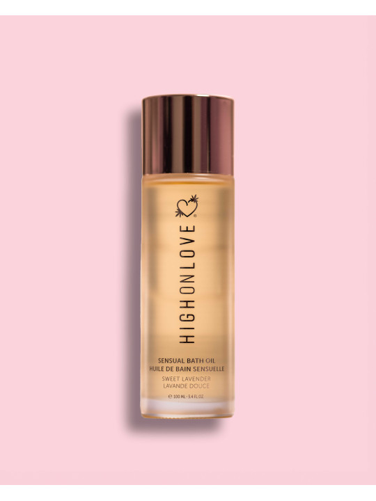 Huile de bain sensuelle à la lavande douce - 100 ml