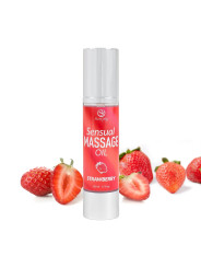 Huile de massage fraise 50 ml