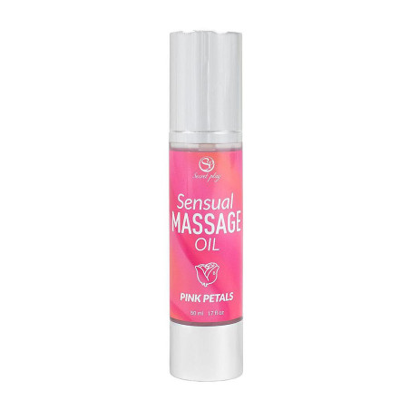 Huile de massage pétales de roses 50 ml