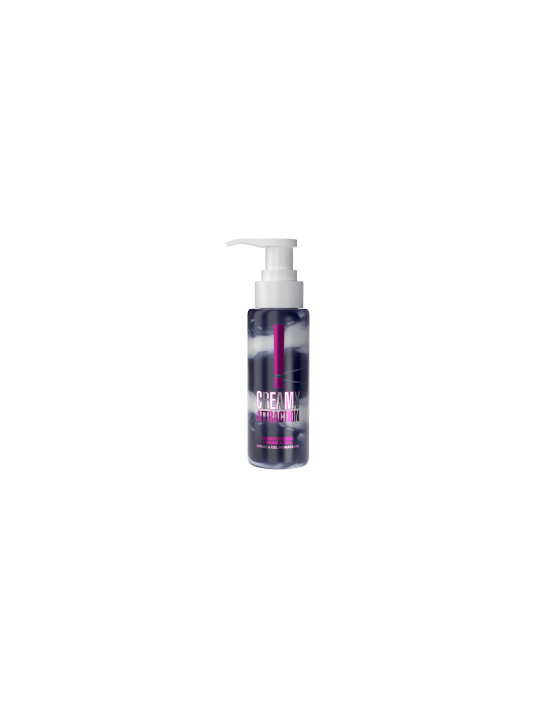 Creamy attraction - Crème et gel de massage embrassable à la mûre
