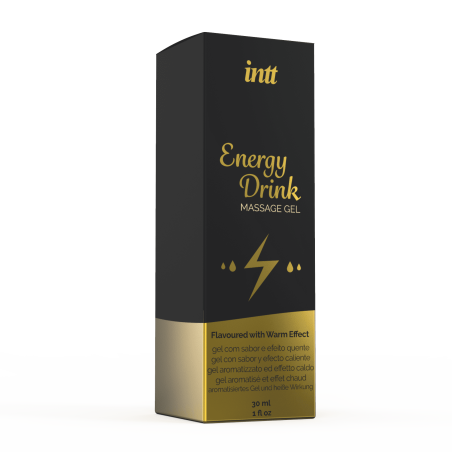 Massage gel energy drink - Gel embrassable
