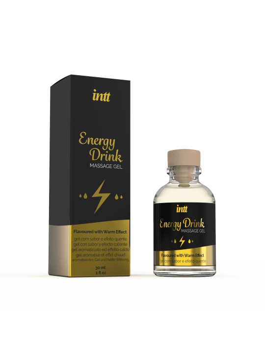 Massage gel energy drink - Gel embrassable