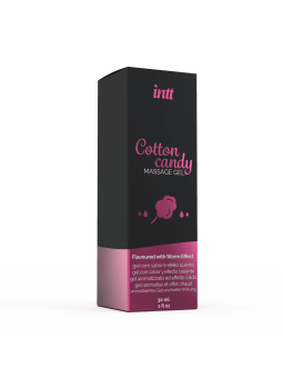 Massage gel Barbe à papa - Gel embrassable