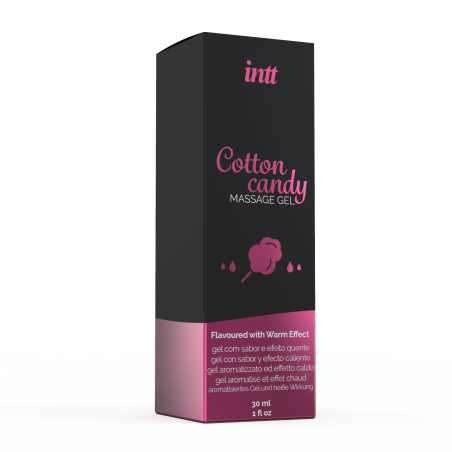 Massage gel Barbe à papa - Gel embrassable