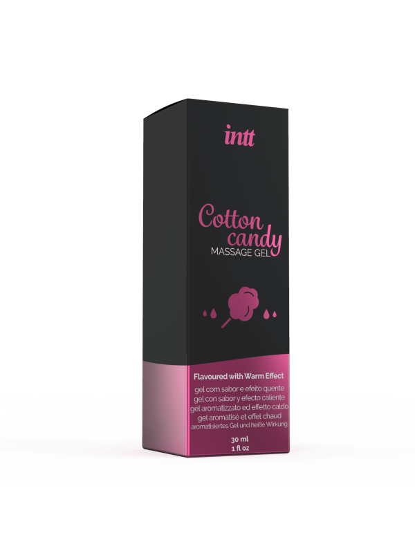 Massage gel Barbe à papa - Gel embrassable